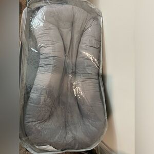 Snuggle Me Toddler Lounger - Stone